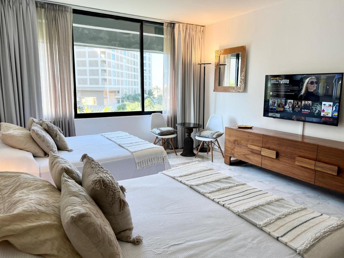 Xcanan Loft On Park Royal, The Best Area In Cancun Right On The Beach Exterior foto